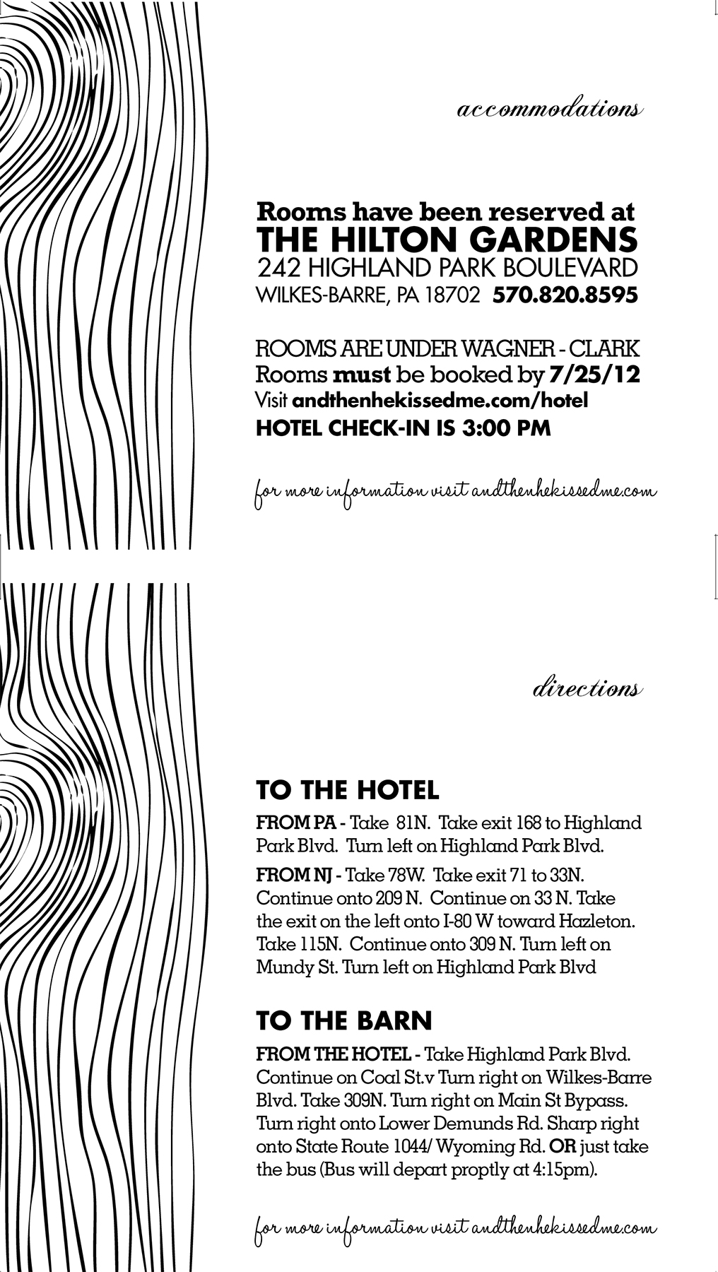 Wagner Wedding Collateral